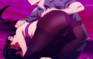 アニメ『魔都精兵のスレイブ』2期の4話でえっちな下着姿の女の子を触りまくるエロシーン！