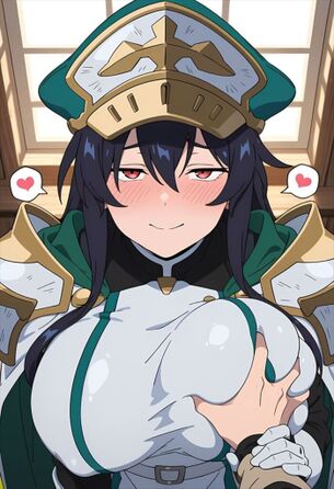 [勇者刑に処す][エロ画像]パトーシェ・キヴィアのおっぱいを揉んだよ～♪