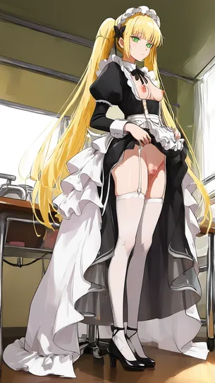 【死亡遊戯で飯を食う。】金子の2次元エロ画像まとめ Part1 [AI Generated]