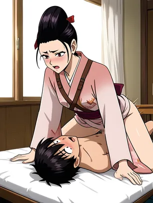 【ゴールデンカムイ】蝮のお銀の2次元エロ画像まとめ Part1 [AI Generated]