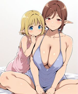 【エルフ】絶対保護種の美しすぎなエルフ女の画像まとめ　その10【二次画像】