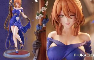 『ドールズフロントライン2』スプリングフィールドのエロドレス姿のエロフィギュア！