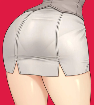 パンティーラインのエロ画像詰め合わせ
