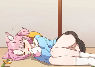 寝姿の二次エロ画像で！