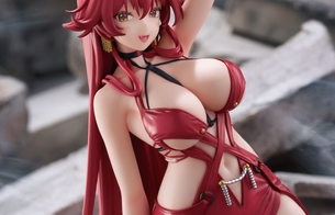 『勝利の女神：NIKKE』レッドフードのムチムチエロドレスのぬーどるストッパーフィギュア！