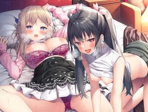 【四つん這い】「ひあぁあ♡イキましゅ♡イってぇしまいましゅうぅー♡」エッチなご奉仕画像