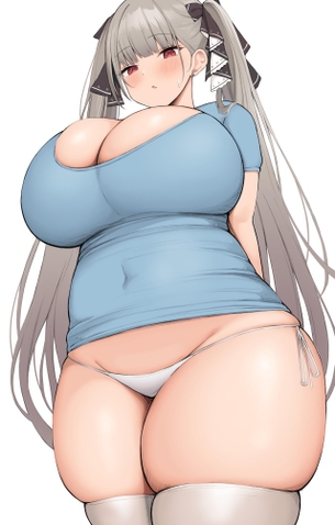 【二次】ぶっともも、太さこそ正義だと証明する画像まとめ