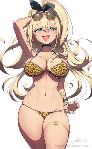 【画像】ギャルの女の子キャラのイラスト、マジでエッチすぎる