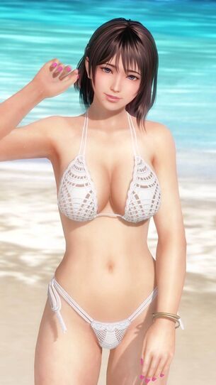 【画像】エロバレーことDOAの新キャラ、割とガチでエロすぎる