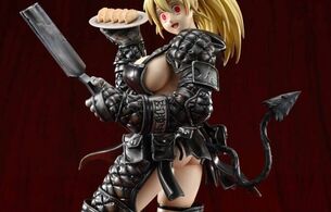 『ドロヘドロ』ニカイドウのえっちな横乳やお尻丸見えの裸エプロン悪魔姿のエロフィギュア！