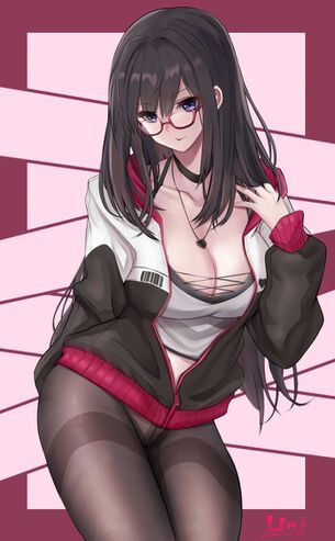 【二次元】パンストを履いた美脚美女達のエロ画像 Part.26 50枚