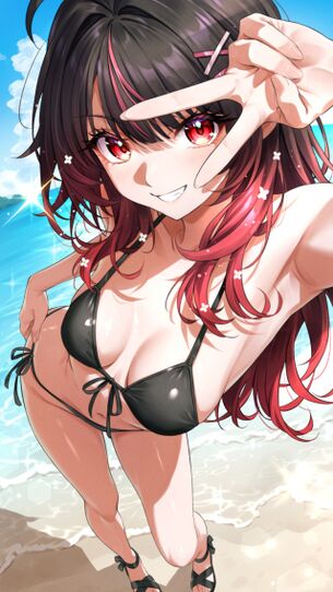 【二次】水着美少女のスタイルの良さが際立つ画像を集めてみたｗｗｗ