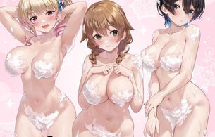 『バニーガーデン』エロすぎる裸に泡だけで全部丸見えのドスケベ姿のエログッズ！
