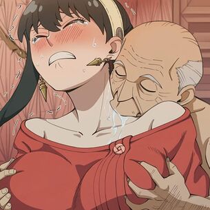 【スパイファミリー】ヨルさんの性感帯は首筋！絶倫キモジジイに弱点をナメしゃぶられて逆らえなくされちゃう…！