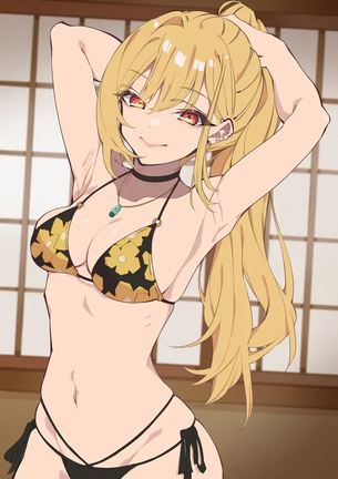 喜多川海夢の悩殺必死のセクシーポーズのエロ画像！【その着せ替え人形は恋をする】