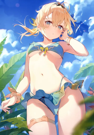 おへその抜けるエロ画像ください！