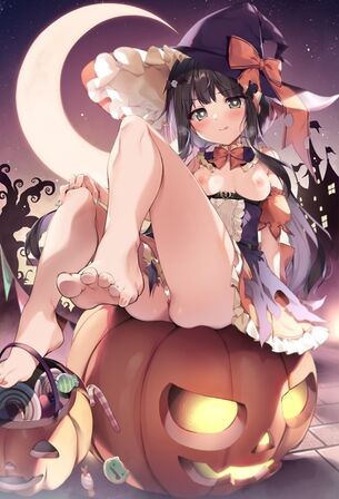 エッチなイタズラ大好きなハロウィンの女の子！　その２８