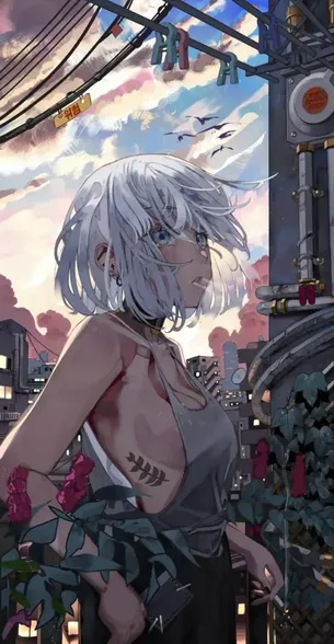 銀髪の高画質なエロ画像を探してみました！