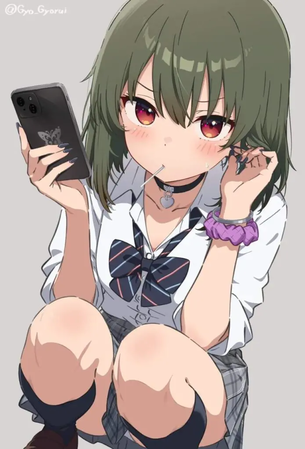 うんこ座りのドエロい画像