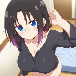 【メイドラゴン】ショタくんがエルマにねっとりパイズリされまくるエロ画像集【79枚】