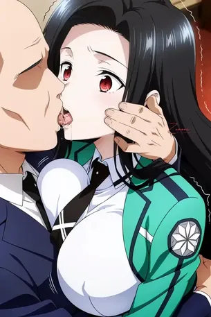 [魔法科高校の劣等生][エロ画像]七草真由美(さえぐさまゆみ)が能動的にﾍﾞﾛﾁｭｰしてくれたよ♪