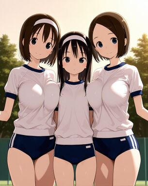 【ブルマ】ブルマとかいう絶滅危惧種の画像貼ってくれ　その2【二次画像】