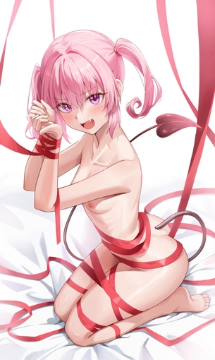 【非・微エロ】体のあちこちにリボンが絡み付いている美少女画像まとめ その８