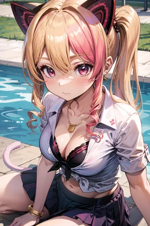 【.LIVE】猫乃木もち 二次元エロ画像＆イラスト Part2