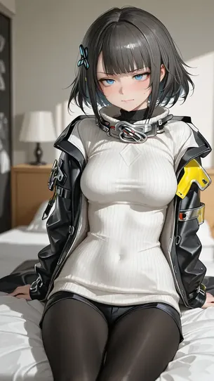 [アークナイツ：エンドフィールド][エロ画像]管理人がしぶしぶセックスを受け入れてくれたよ♪