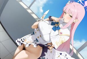 【ブルーアーカイブ】聖園ミカのイキ顔になってるドエロい抜ける画像