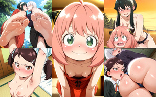 【スパイファミリーAIイラストエロ画像】SPY×FAMILYに登場するセクシーで可愛い女の子たちのエッチな画像500枚！ [AI Generated]