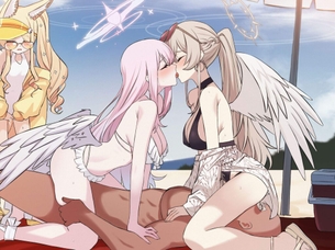 【ブルーアーカイブ】桐藤ナギサのイキ顔になってるドエロい抜ける画像