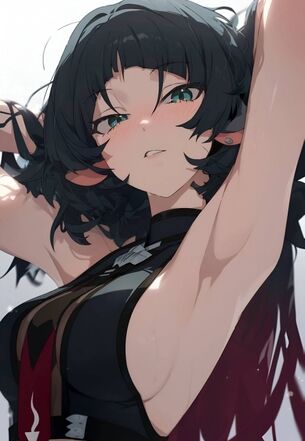 【２次】ワキが強調されてる女の子のエロ画像その１８１