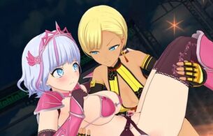 『ドルフィンウェーブ』えっちすぎる丸見えビキニアーマーとドスケベ格闘家のエロ衣装！