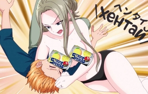 アニメ『人妻の唇は缶チューハイの味がして』4話でロシア人妻と酔ってトイレでエッチなことに