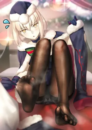 サンタの二次元エロ画像。