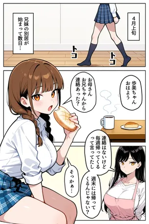 【エロ漫画】巨乳なツンデレ妹はほっとけない〜兄の家侵入編〜