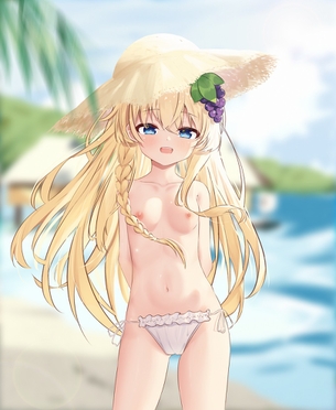 【非・微エロ】まだまだ成長途中の貧乳ロリっ娘画像まとめ その９