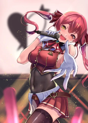 【バーチャルyoutuber】宝鐘マリンの抜けるセックス写真画像集