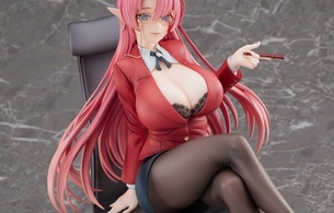 『アズールレーン』デューク・オブ・ヨークのおっぱいが溢れてる教師姿のエロすぎフィギュア！