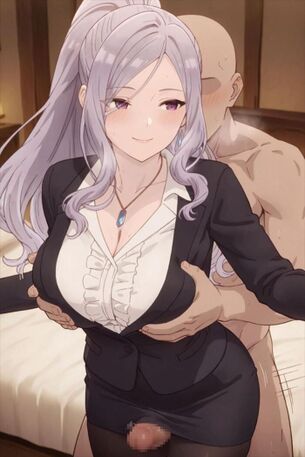 [いもウザ][エロ画像]影石菫のおっぱいを揉みながら能動的に抜いたよ♪