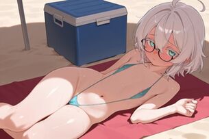 【２次】メガネをかけた女の子のエロ画像その７２