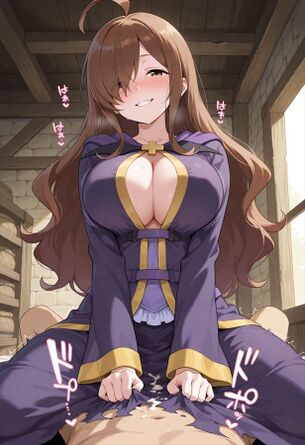 ウィズの中出しエッチのエロ画像 500枚【このすば！(この素晴らしい世界に祝福を！)】