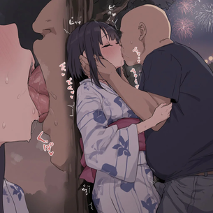 【二次エロ】浴衣少女がおっさんに・・・