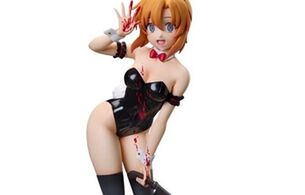 『ひぐらしのなく頃に』竜宮レナの返り血を浴びてるムチムチ惨劇バニー姿のエロフィギュア