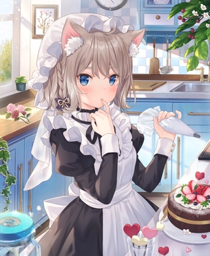 【非・微エロ】息抜きに最適なメイド美少女のご奉仕二次画像まとめ その２３