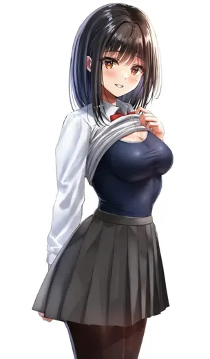 スク水の萌えイラスト