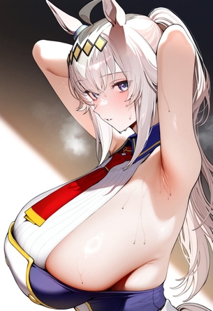 【二次エロ】エッロい腋を見せつけて男を誘惑する女の子の二次エロ画像 その43