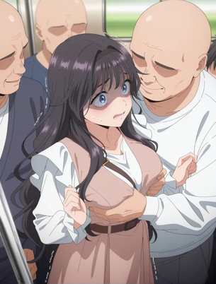 【画像】和栗薫子が電車痴漢で犯されすぎて快楽堕ち