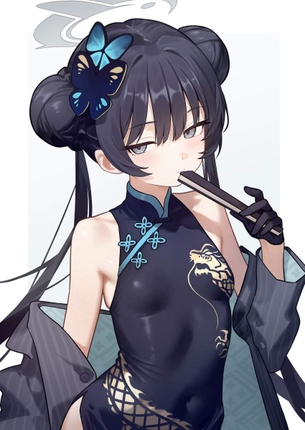 キサキのどエロい二次エロ画像がいっぱいおっぱい！【ブルーアーカイブ】